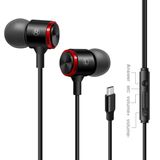 USB C Kulaklık iPhone 15 16 Pro Max, USB C Tipi Kulaklık USB C Kablolu Kulaklıklar Mikrofon Ses Kontrolü MacBook Pro, Dizüstü Bilgisayar, Samsung Galaxy S24, vb