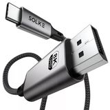 Usb-C To Displayport 1.4 Kablo 2 Metre 8K 60Hz 4K 144Hz 2K 240Hz Type-C To Dp Monitör Kablosu Thunderbolt 5/4/3 Uyumlu