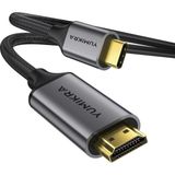 Usb-C To HDMI Kablo, HDMI 2.1 8K@60Hz 4K@240Hz 48GBPS Hdcp Hdr, Dex Mode, Thunderbolt 5/4/3 - 1 Metre