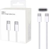 Usb-C To Usb-C Hızlı Şarj Kablosu Type-C 60W Pd, 1m Örgülü Şarj Kablosu; iPhone 15 16 Pro Max - Renkli
