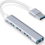 USB Çoğaltıcı Çoklayıcı 4 Port USB 3.0 Hub Slim Adaptör Splitter Pc Laptop Notebook Için 20 cm