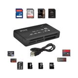 Usb Çoklu Kart Okuyucu Hub Micro SD XD MMC MS CF TF Mini M2 Combo