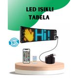 Usb Destekli Led Mağaza Tabelası – Renkli Rgb Kayan Yazı Paneli Mir16178528
