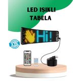Usb Destekli Led Mağaza Tabelası – Renkli Rgb Kayan Yazı Paneli P97535s6585