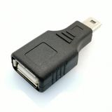 Usb Dişi Mini Usb Erkek 5 Pin Çevirici 4883P Mp3 Mp4 Dönüştürücü