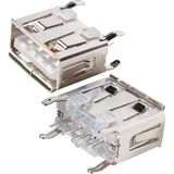 Usb Dişi Şase Dik Şeffaf Usb109 Oto Teyp Usb Şase Ic-265d