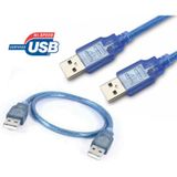 USB Erkek Erkek Kısa USB Kablo İki Ucu Erkek Usb Kablo Uzatma