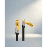Usb Hızlı Şarj Kablo 1.2M 4'Ü 1 Arada Çoklu Bağlantı