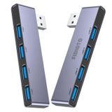 USB Hub (1 Sağ ve 1 Sol), Fidioto 4 Bağlantı Noktalı USB Hub (1 * 3.0 Bağlantı Noktası, 3 * 2.0 Bağlantı Noktası) Dizüstü Bilgisayar, Xbox, Flash Sürücü, HDD, Konsol, Yazıcı, Kamera, Keyborad, Fare