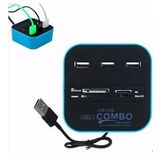 Usb Hub Çoklayıcı Kart Okuyucu Combo MS Micro SD MMC
