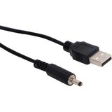 USB Kalın 3.5*1.35 Uç Adaptör USB To Dc Çevirici Kablo 3.5MMX1.35MM Jaklı Uçlu 1 Metre 3.5MMX1.35MM Jaklı Kablo 1 Metre USB To 3.5x1.35 mm Dc Jak Şarj ve Adaptör Kablo USB To Dc Çevirici Kablo