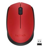 USB Kırmızı Kablosuz Mouse