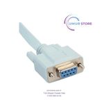 Usb Konsol Kablosu Rj45 Cat5 Ethernet Rs232 Db9 Com Bağlantı Noktası Seri Dişi Rollover Yönlendiriciler Ağ Adaptör