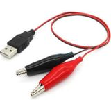 Usb Krokodil Çevirici Kablo - 5v Kaynak Test Kablosu 60cm Max ...