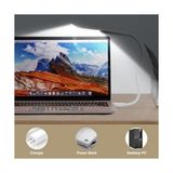 USB Lamba, Kısılabilir USB Işık, 2,8W Esnek Klavye Işığı, Pc Bilgisayar Için, 14 LED Inci, 3 Kademeli Ayarlanabilir Parlaklık, Açma/kapama Dokunmatik Şalteri, D10 USB LED (Beyaz) - 1 GB - 00-Siyah - Beyaz - Option-1
