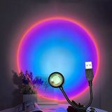 USB LED Gün Batımı Projektör Lambası Fotoğraf Çekim Işığı MKTB-Brlk-305
