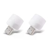 Usb Led Küçük Beyaz Işık, Usb Mini Led Lamba, Koridor, Tuvalet, Oturma Odası, Çocuk Odası İçin Rehber Gece Aydınlatma Işığı (2 Adet) [Enerji Sınıfı A]