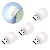 USB Mini LED lambalar, okuma ışığı, USB gece lambası, mobil LED, bebek uykusu, mobil şarj lambaları için küçük yuvarlak ışıklar (4 ADET)