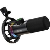 USB Oyun Mikrofonu, Pc Için Rgb Dinamik Mikrofonlar, Sessiz Düğmeli, Tak ve Çalıştır Kardioid Mikrofon, 16BIT/48KHZ ve 3,5 mm Kulaklık Jakı, Podcast, - Standart - Renkli