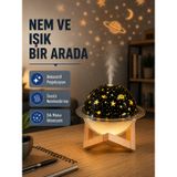 USB Projeksiyon Gece Lambası ve Hava Nemlendirici – Aromaterapi Destekli, Taşınabilir Mini TKNDYM-XUCZZZNEMLENDİRİCİSM-4