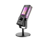USB RGB Mikrofon, PC Oyun Mikrofonu, Yayın ve Podcast için USB Mikrofon, Mikrofon Standı, Sessize Alma Tuşu, RGB Aydınlatma, Ev Kayıt ve Gaming Mikrofonu,