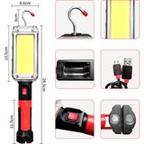 USB Şarjlı Oto Tamirci Çalışma Lambası WT-733 - Ahşap