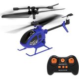 USB Şarjlı Uzaktan Kumandalı 3 Kanal Mini Helikopter - Mavi
