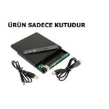 Usb Sata Harici Dvd Rw Kutu External 9.5 MM Slim Ön Kapak Dahil
