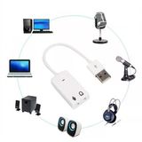 Usb Ses Kartı 7.1 Kanal ( 10 Cm) Buyunda / Boyutunda