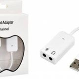 Usb Ses Kartı 7+1 Kablolu Tüm İşletim Sistemleri İçin Uyumludur.Tak Çalıştır Modeli,Kablolu