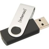 USB Stick Basic Line 16GB Siyah, Gümüş 4034303015368