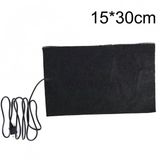 Usb Termal Isıtıcı Ped Karbon Fiber 5V Isıtmalı Giyim Evcil Ve Kafes Hayvanları Arı Kovanı Isıtma 15X30