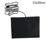 Usb Termal Isıtıcı Ped Karbon Fiber 5V Sıtmalı Giyim Evcil Ve Kafes Hayvanları Arı Kovanı Isıtma 15X20