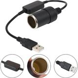 USB To Dc Çakmak Fişi Çevirici Adaptör - 5V 2 Amper USB Girişini 12V 0.8 Amper Çakmaklık Yapma Aparatı