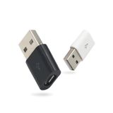 Usb To Dişi Micro Usb Otg Çevirici Dönüştürücü Adaptör Beyaz