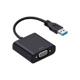 USB To Dönüştürücü USB 3.0 VGA 15 Pin Çevirici Çoklu Ekran Video Dönüştürücü USB In VGA Out