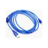 Usb To Mini Usb Şarj Ve Data Kablosu 5 Pin Mini Usb Kablo 2m