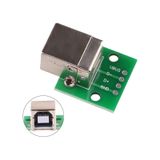 Usb Type B To Dip Çevirici Pcb Usb Haberleşme Deney Prototip 5v Usb Pinlerine Kolay Erişim Kartı