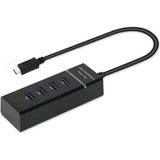 USB Type C to 4 Port Usb 3.0 Çevirici Hub Çoklayıcı Type-C