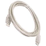 USB Uzatma Kablo 50 cm Şeffaf Powermaster (20'li Paket) - Siyah