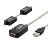 Usb Uzatma Kablosu 25 M - Silver Siyah Hdx7546