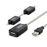 Usb Uzatma Kablosu 30 M - Silver Siyah Hdx7525