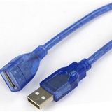 Usb Uzatma Kablosu Disi Erkek Orgu Kablo Mavi 30 Cm