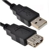 Usb Uzatma Kablosu Erkek Dişi USB 2.0 Sertifikalı 50cm Kısa Kablo