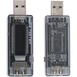 USB Voltmetre ve Ampermetre, 4 LED Ekranlı Şarj Kapasite Ölçüm Cihazı - Seçenek 1