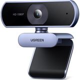 USB Web Kamerası Pc Için Full Hd 1080P/30FPS Web Kamerası, Mikrofonlu Web Kamerası Net Stereo Ses Otomatik Işık Düzeltme 85° Görünüm Canlı Yayın Için - Standart
