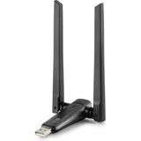 Usb Wıfı Adaptor Ac600 2.4Ghz&5Ghz Rtl8811cu Wifi5 Siyah Uac21d