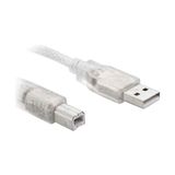 USB Yazıcı Kablosu 3 mt SL-U2003 (2'li Paket) - Siyah