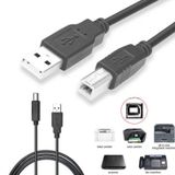 USB Yazıcı Kablosu HP Canon Brother Printer Kablosu 1.5 Mt
