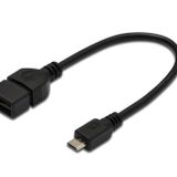USB2.0 to Micro USB OTG Kablosu AK-300309-002-S
